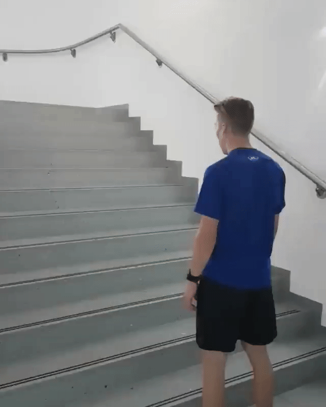 jump stairs